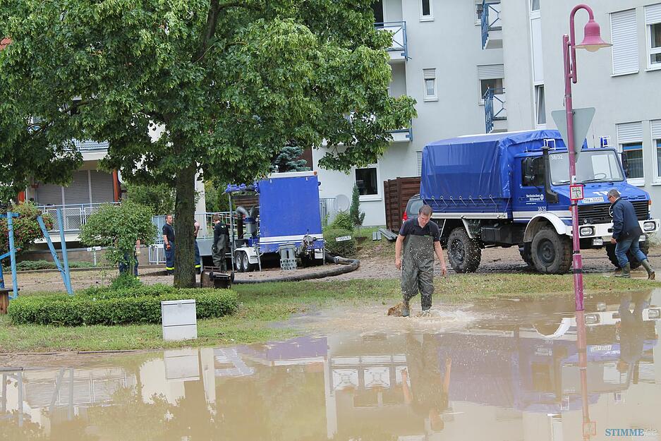 Überschwemmung in Weißbach | 29.05.