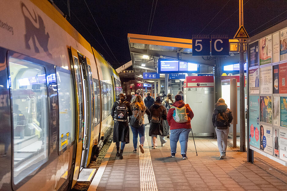 Vor allem Berufspendler sind vom erneuten Bahnstreik stark betroffen.