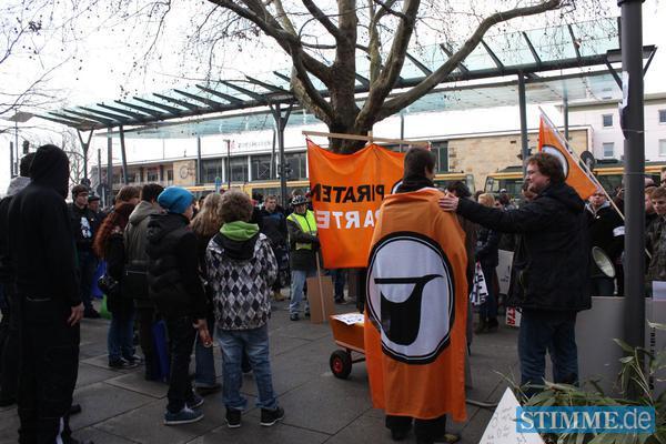 Anti-Acta-Demo Heilbronn | 25.02.