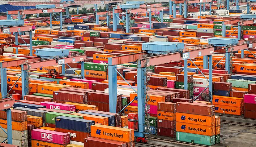 Die deutschen Exporten sind im Oktober kr&auml;ftig zur&uuml;ckgegangen. (Symbolbild)