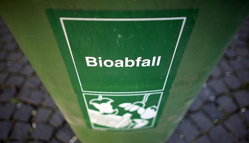 Auch Bio-Plastik sollte nicht in der Biotonne landen.