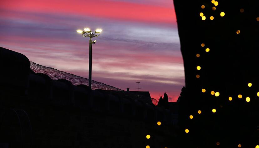 Au&szlig;enansicht der JVA Heilbronn: Vier Insassen durften die Haft im Rahmen der Weihnachtsamnestie vorzeitig beenden.