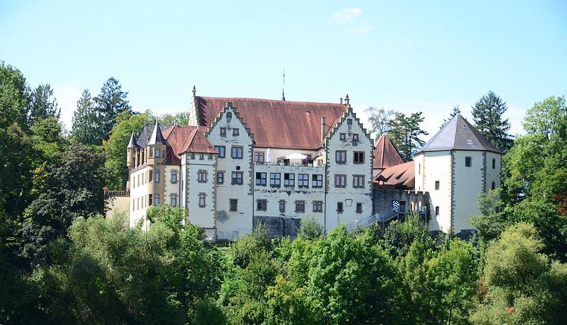 Die Götzenburg in Jagsthausen Die Götzenburg in Jagsthausen