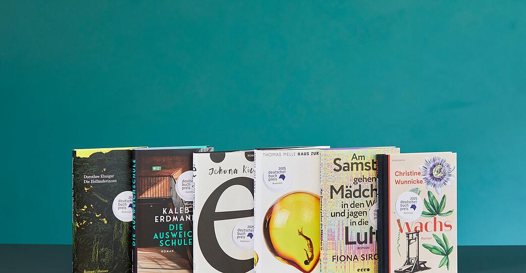 Die Bücher auf der Shortlist für den Deutschen Buchpreis stehen fest. Die Bücher auf der Shortlist für den Deutschen Buchpreis stehen fest.