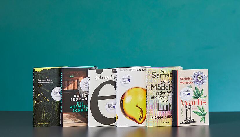 Die Bücher auf der Shortlist für den Deutschen Buchpreis stehen fest.