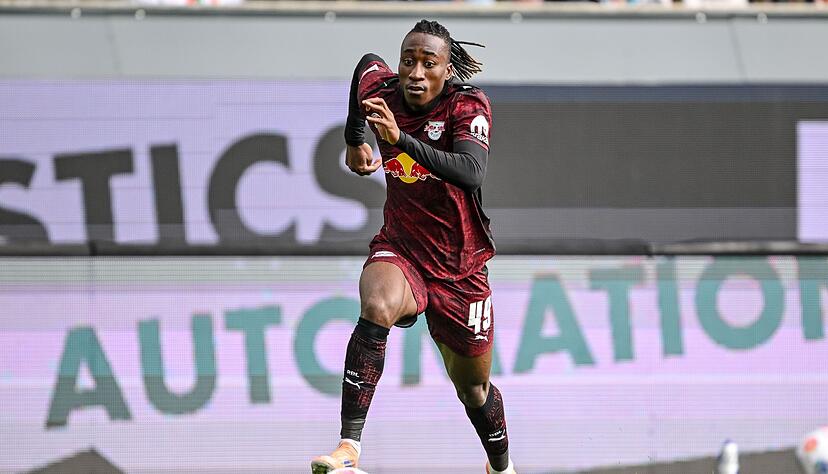 Leipzigs Yan Diomande ist beim Africa Cup f&uuml;r die Elfenbeink&uuml;ste im Einsatz. (Archivbild)