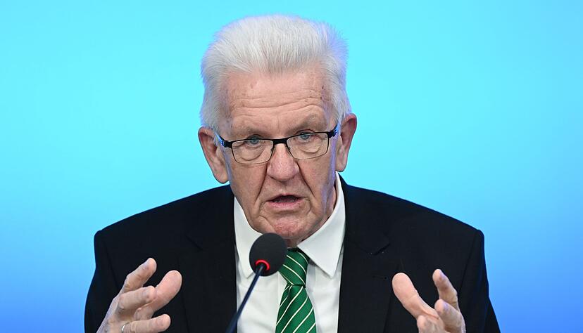 Baden-Württembergischer Ministerpräsident Winfried Kretschmann (Bündnis 90/Die Grünen). Baden-Württembergischer Ministerpräsident Winfried Kretschmann (Bündnis 90/Die Grünen).