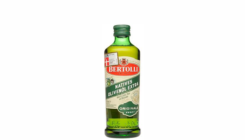 Pr&auml;dikat &laquo;gut&raquo;: Das Bertolli Originale Natives Oliven&ouml;l extra f&uuml;r 13,52 Euro pro Liter.