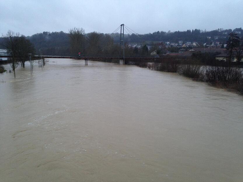 Hochwasser in der Region Hochwasser in der Region