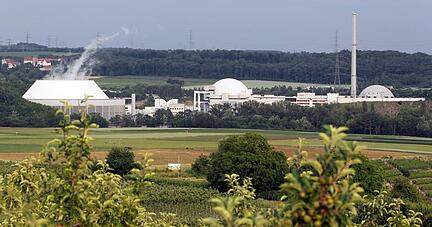 Das GKN-Kernkraftwerk in Neckarwestheim.