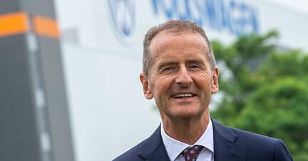Herbert Diess macht auf Twitter eine klare Ansage.
Foto: dpa