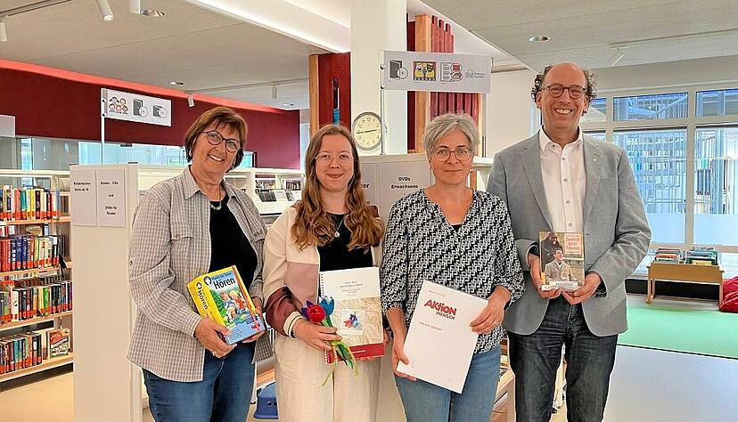 Die Stadtbücherei bietet nun mehr inklusive Medien an. Die Stadtbücherei bietet nun mehr inklusive Medien an.