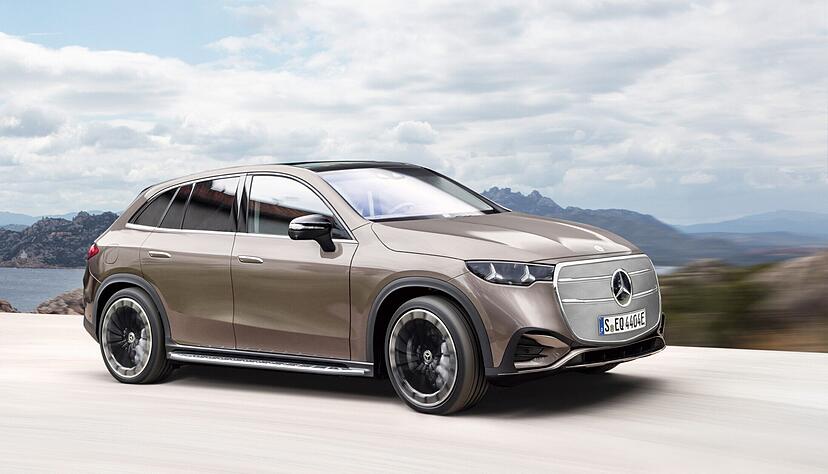 Mit der vollelektrischen Version des Mercedes GLC folgt 2026 ein weiteres wichtiges Volumendmodell. Beschlossen ist zudem eine kompakte G-Klasse, ebenfalls als E-Auto.
