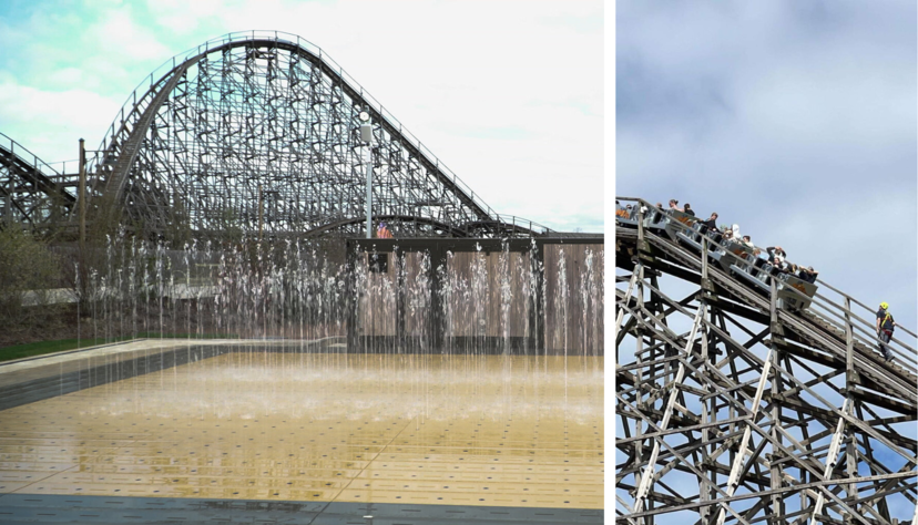 Ein Zwischenfall ereignete sich am Freitag bei der Mammut-Achterbahn in Tripsdrill. Ein Zwischenfall ereignete sich am Freitag bei der Mammut-Achterbahn in Tripsdrill.