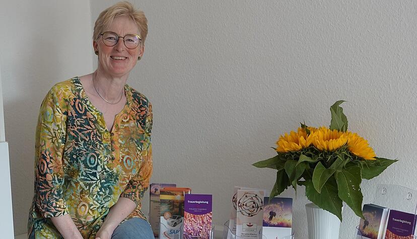 Petra Lutz, Leiterin des Ambulanten Hospizdienstes in Heilbronn, brennt für ihre Arbeit und möchte Berührungsängste zum Thema Sterben abbauen.