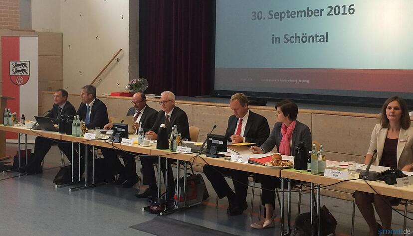 Kreistagssitzung in Bieringen