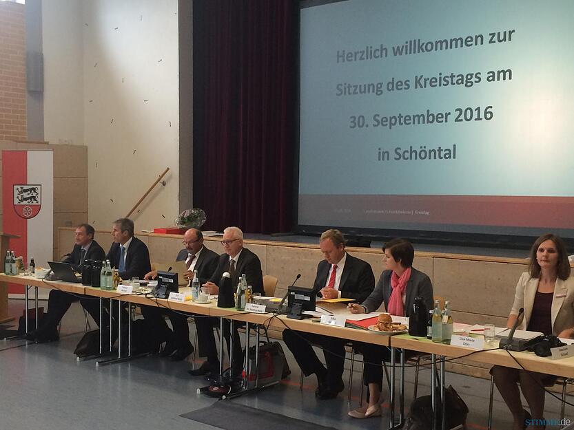 Kreistagssitzung in Bieringen Kreistagssitzung in Bieringen