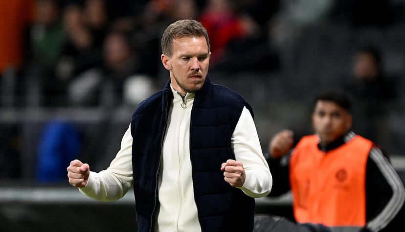 Julian Nagelsmann führt die DFB-Elf als Trainer in die EM 2024. Zuvor coachte er schon die TSG Hoffenheim, RB Leipzig und den FC Bayern München.