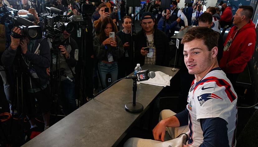 Drake Maye gilt vielen als erster echter Nachfolger von Patriots-Legende Tom Brady.