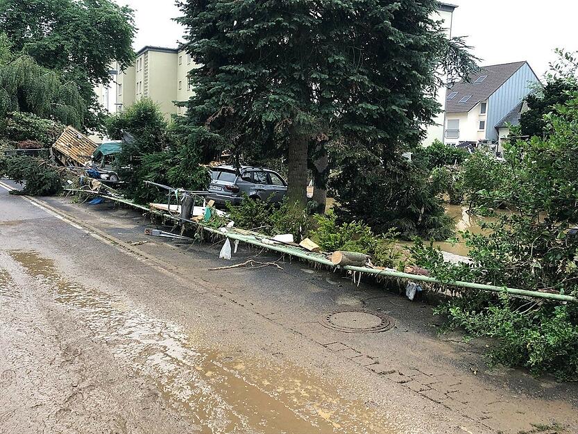 DRK-Helfer aus der Region im Einsatz
