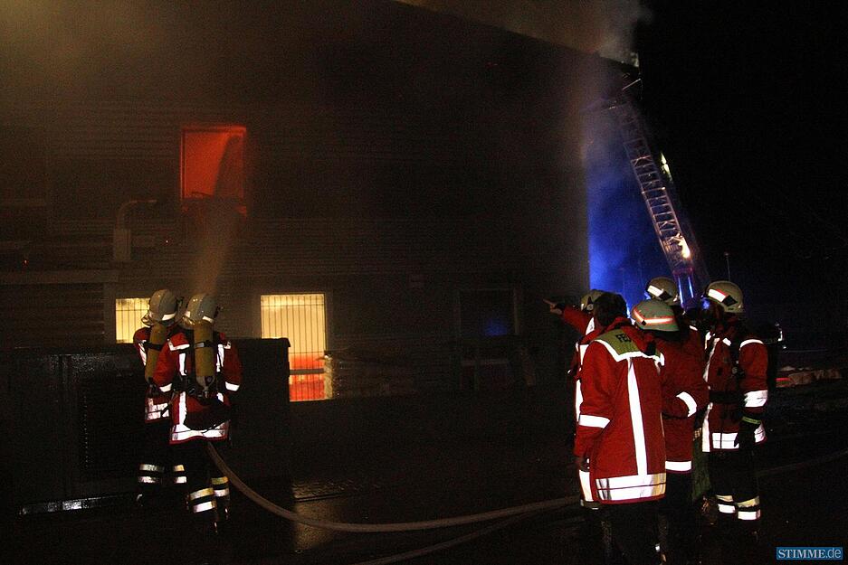 Brand in Wolpertshausen