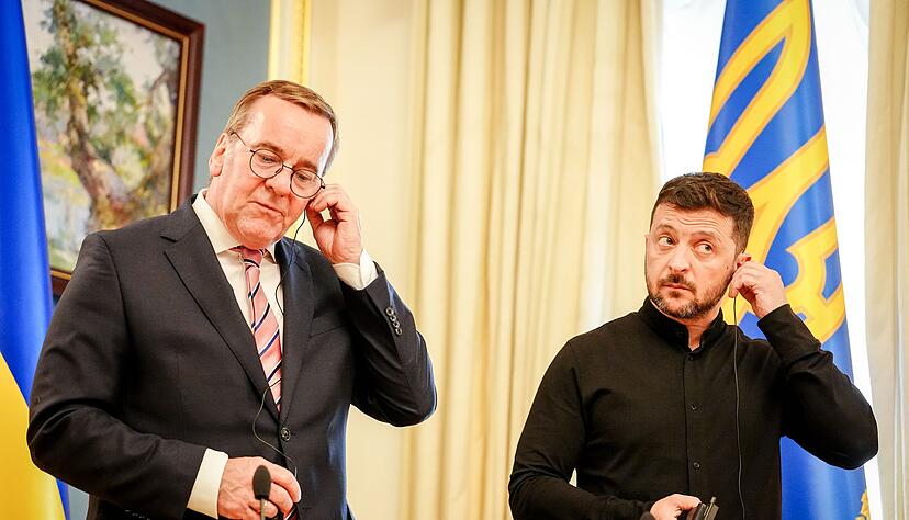 Ukraine-Krieg - Pistorius in Kiew