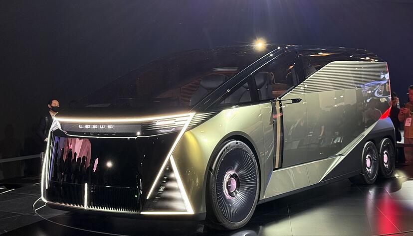 Die Van-Studie LS Concept von Lexus verspricht Luxus beim Komfort. Die Van-Studie LS Concept von Lexus verspricht Luxus beim Komfort.