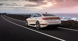Ein Fotos des aktuellen Audi A6 E-Tron. Die zweite Generation des E-Autos sollte eigentlich zu Beginn des nächsten Jahrzehnts in Neckarsulm gebaut werden, nun erhält aber wohl Ingolstadt den Zuschlag.