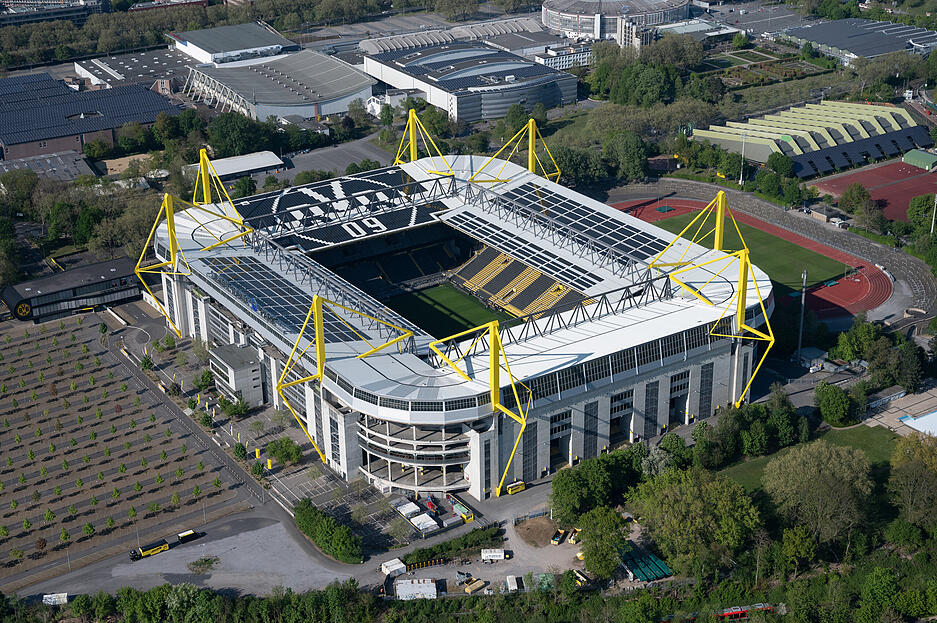Spielort der EM 2024: Signal Iduna Park in Dortmund