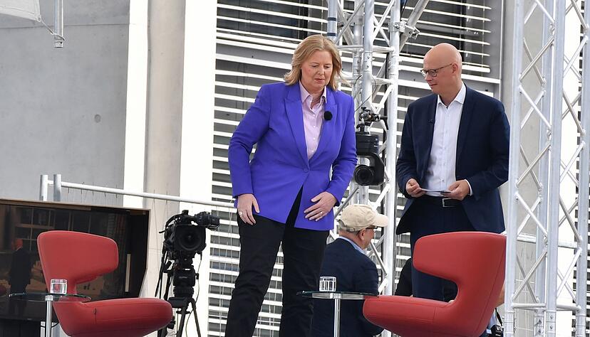 Bas beim Sommerinterview der ARD.