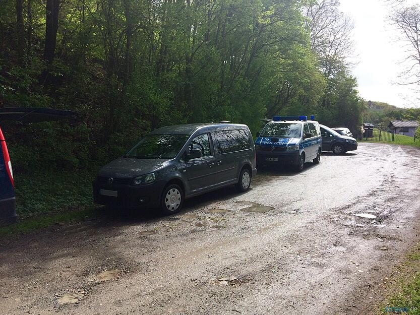 Polizeiaktion in Eschenau | 18.4. Polizeiaktion in Eschenau | 18.4.