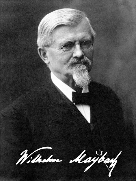 Wilhelm Maybach (1846 - 1929).