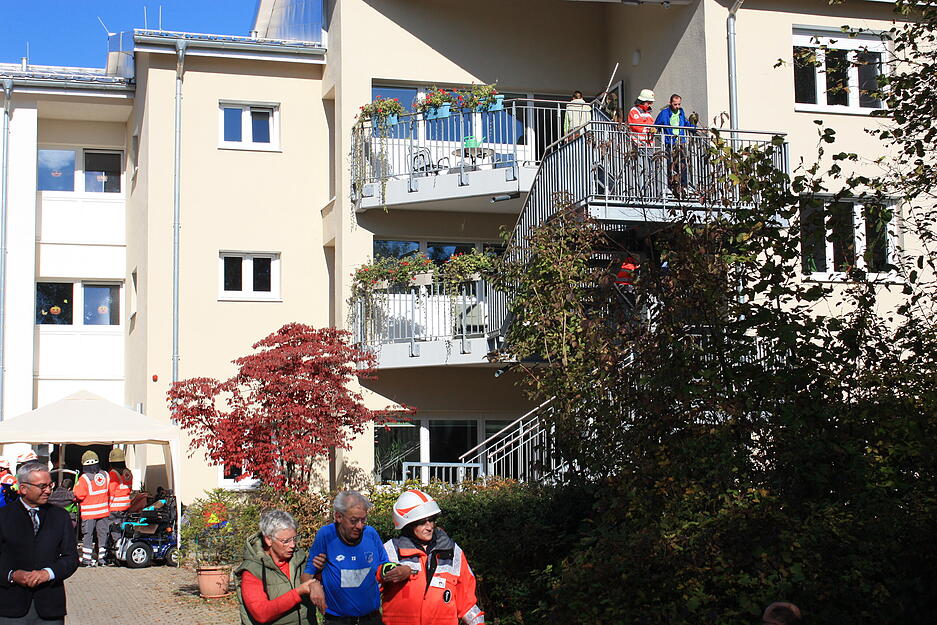 EU-Katastrophenschutzübung "Magnitude" in Schwarzach.