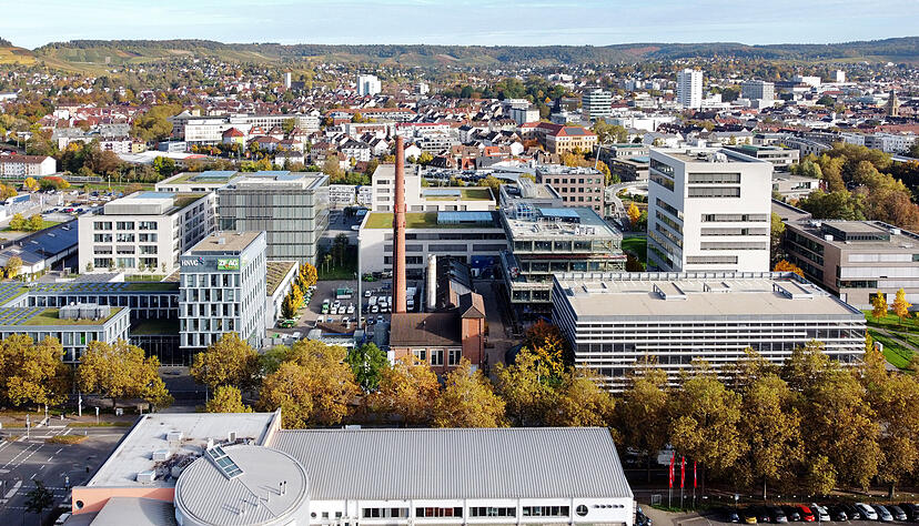 Der Heilbronner Bildungscampus hat sich nördlich der B39 entwickelt, wird nach Westen erweitert – und jetzt auch Richtung Süden.