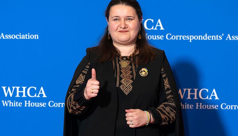 Die ukrainische Botschafterin in den USA soll Medienberichten zufolge abgelöst werden. (Archivbild) Die ukrainische Botschafterin in den USA soll Medienberichten zufolge abgelöst werden. (Archivbild)