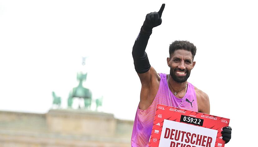 Amanal Petros ist derzeit der beste deutsche Marathonl&auml;ufer. (Archivbild)
