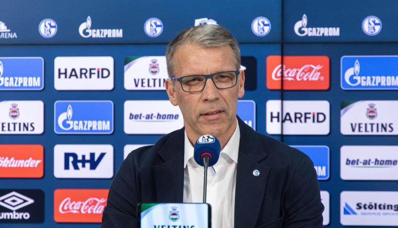 Schalkes Sportvorstand Peter Knäbel. Schalkes Sportvorstand Peter Knäbel.