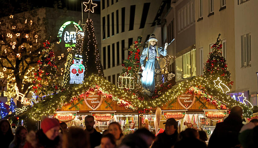 So genießen Besucher den Käthchen-Weihnachtsmarkt in Heilbronn