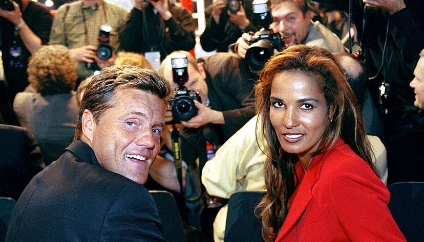 Nadja Abd el Farrag (rechts) ist tot. Sie wurde als Freundin von Musikproduzent Dieter Bohlen unter dem Namen &bdquo;Naddel&ldquo; bekannt.