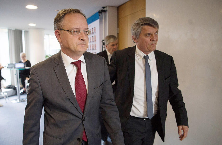 Bei der Wahl 2016 stürzt die SPD auf 12,7 Prozent ab und fliegt aus der Regierung.  Stoch wird Vorsitzender der SPD-Fraktion im Landtag. Foto: dpa