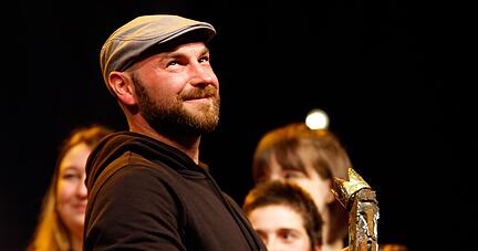 Publikumsliebling des Abends: Marvin Suckut aus Konstanz.
Foto: Michaela Keicher