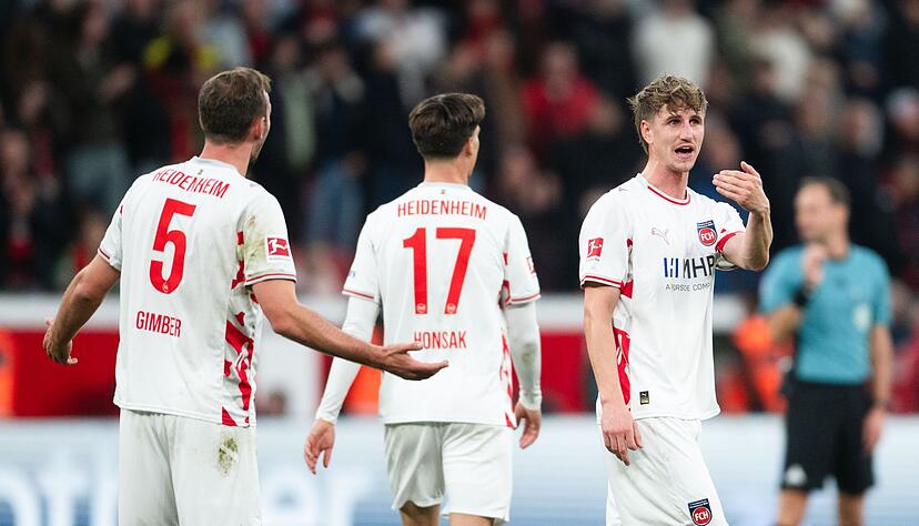 Tabellenschlusslicht Heidenheim war chancenlos.
