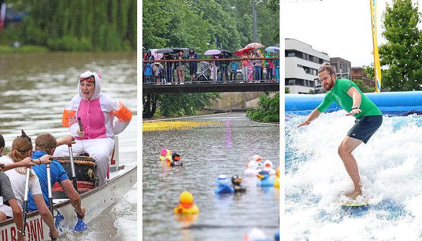 Petrus meinte es in diesem Jahr nicht gut mit dem Lichterfest. Er ließ viel Regen vom Himmel fallen. Petrus meinte es in diesem Jahr nicht gut mit dem Lichterfest. Er ließ viel Regen vom Himmel fallen.