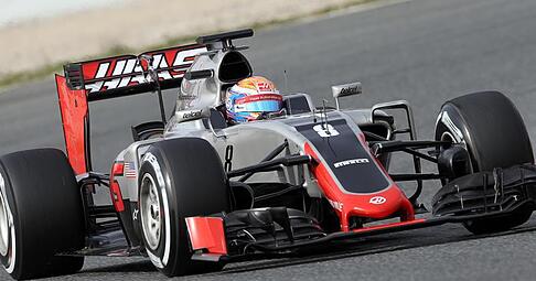Der Rennwagen VR-16 von Haas. Foto: Jens Büttner