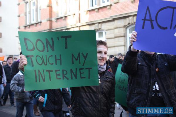Anti-Acta-Demo Heilbronn | 25.02.
