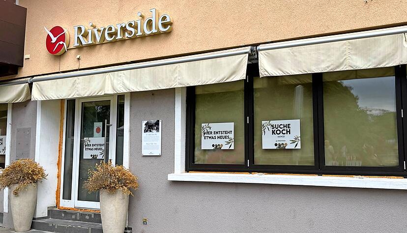Das Restaurant Riverside in der Unteren Neckarstraße soll im September wiedereröffnet werden.
Foto: Thomas Zimmermann Das Restaurant Riverside in der Unteren Neckarstraße soll im September wiedereröffnet werden.
Foto: Thomas Zimmermann