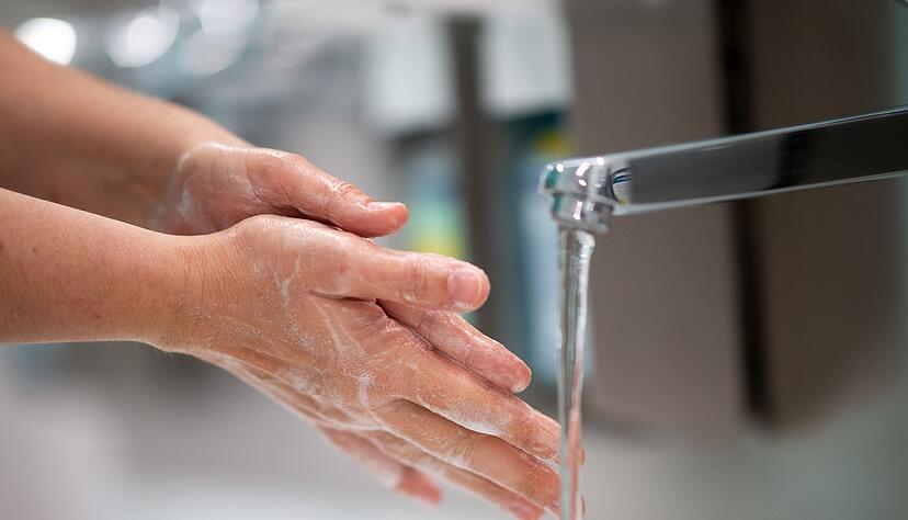 Wasser und Seife kann viele Viren verhindern. (Symbolfoto) Wasser und Seife kann viele Viren verhindern. (Symbolfoto)