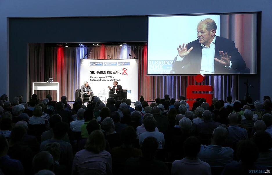 Wahlcheck mit Olaf Scholz Wahlcheck mit Olaf Scholz