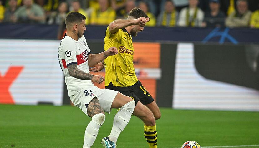 Brachte den BVB in Führung: Niclas Füllkrug (r).