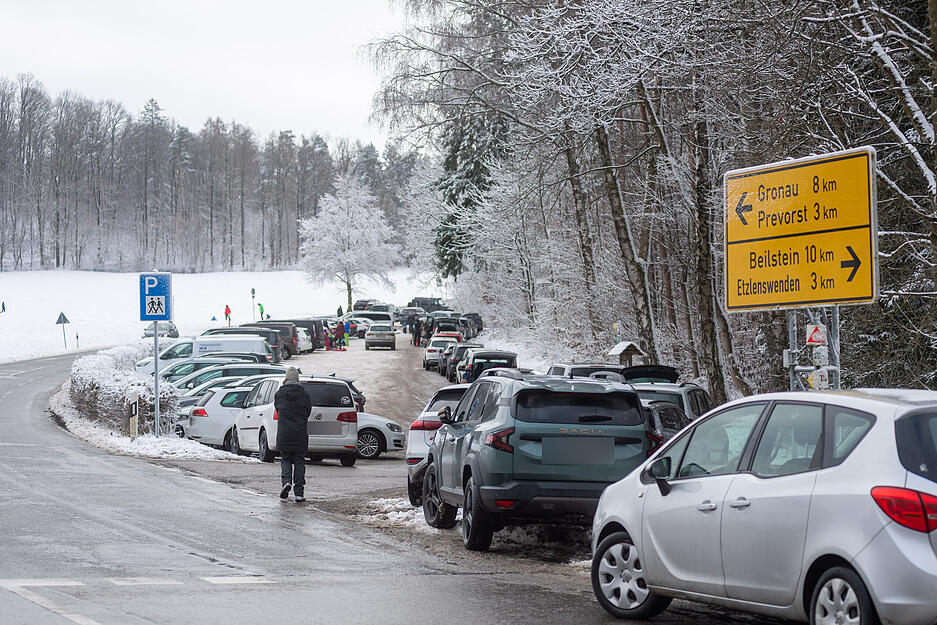 Wenn Schnee liegt, beginnt am Stocksberg die Hochsaison f&uuml;r Rodelbegeisterte.